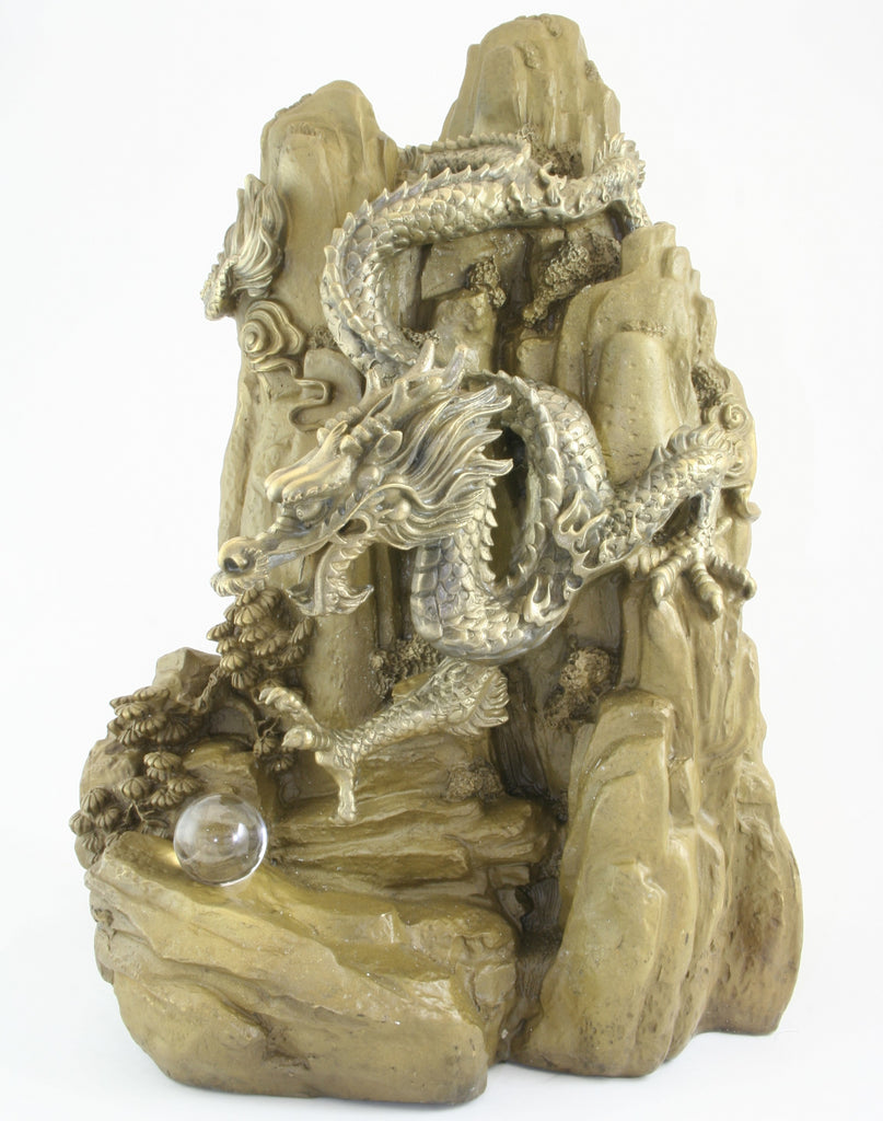 山水龍(銅製・大)